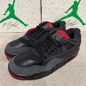 Jordan Air 4 RM Black and White Sneakers size 12